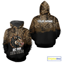 Load image into Gallery viewer, Custom Wild Boar Hunting Grass Camouflage 3D Printed Shirts, Hunting Gifts for Boar Hunter NBT201