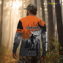 Load image into Gallery viewer, Beautiful Deer Hunting Burnt Orange Hoodie, Longsleeve Shirt, Perfect Hunting Gifts NBT09