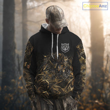 Load image into Gallery viewer, Wild Boar Hunting Camouflage 3D Custom Name Shirts, Custom Boar Hunting Gifts NBT207