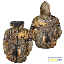 Load image into Gallery viewer, Beautiful Brown Camo Whitetail Deer Hunting Shirt - Hunting Clothes for Men, Hunter Gift Ideas NBT32