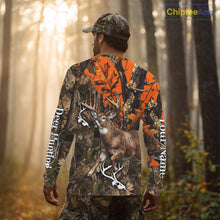 Load image into Gallery viewer, Personalized Whitetail Deer Hunting Camo Full Printing Shirts Deer Hunting Gift for Hunters NBT272