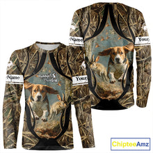 Load image into Gallery viewer, Personalized Rabbit Hunting Beagle Dog 3D All Over Printed Shirts, Hunting Clothes for Men NBT326