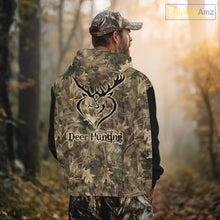Load image into Gallery viewer, Deer Hunting Camouflage Customize Name 3D All Over Printed Shirts Hunting Outfits for Hunters NBT117