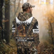 Load image into Gallery viewer, Whitetail Deer Camo 3D All Over Printed Shirts, Deer Hunting Crew Outfit, Hunting Gifts NBT63