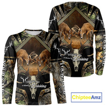 Load image into Gallery viewer, Personalized Mule Deer Hunting Forest Camo 3D All Over Printed Shirts, Best Deer Hunting Gifts for Men NBT77