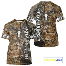 Load image into Gallery viewer, Best Deer Hunting American Flag Custom Camo Shirts for Deer Season, Hunting Shirts for Men NBT89