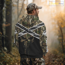Load image into Gallery viewer, Deer Hunting Shirts with Black US Flag, Camouflage Deer Hunting Shirt, Hunting Gifts for Men NBT97