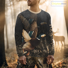 Load image into Gallery viewer, Beautiful Mallard Duck Hunting 3D Print Camouflage Shirts, Duck Hunting Clothes NBT208