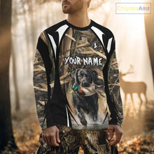 Load image into Gallery viewer, Duck Hunting with Black Lab Camo 3D All Over Printed Shirts, Camouflage Duck Hunting Clothing NBT206