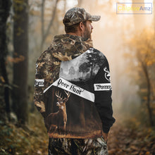 Load image into Gallery viewer, Custom Whitetail Deer Hunting Camouflage Shirts, Hunting Clothes for Men Hunter Gift Ideas NBT134