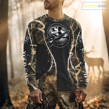 Load image into Gallery viewer, Personalized Duck Hunting Grass Camouflage All Over Printing Shirts, Duck Hunting Clothing, Hunting Gifts NBT240