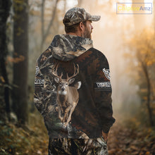 Load image into Gallery viewer, Deer Hunting Tree Camo Custom All Over Printed Shirt Personalized Hunting Gifts For Men NBT294