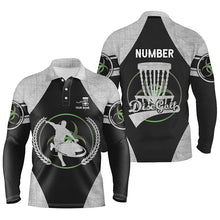 Load image into Gallery viewer, Custom Name And Number Mens Disc Golf Polo Shirts Personalized Cool Golf Gifts For Men LDT0284