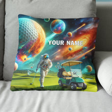 Load image into Gallery viewer, Golf Equipments In Space Custom Golf Pillow Personalized Golfing Gifts LDT1158