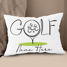Load image into Gallery viewer, Golf Icon Custom Name Golf Pillow Personalized Cool Golfing Gifts LDT1208