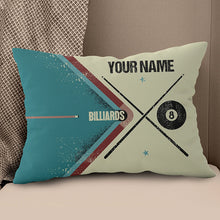 Load image into Gallery viewer, Personalized Billiard 8 Ball Pillow Custom Pillow Gifts For Pool Players VHM0827