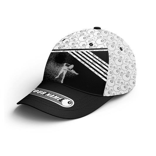 Personalized 3D Funny Billiard 8 Ball Pattern Billiards Hat Cap For Players Billiards, Billiards Hat VHM0417