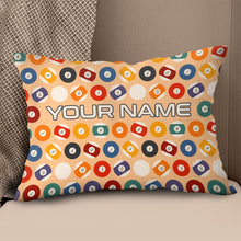 Load image into Gallery viewer, Personalized Billiard Balls Pillow Custom Throw Pillow Top Billiard Gift VHM0886