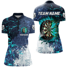 Load image into Gallery viewer, Grunge Break Dartboard Custom 3D Printed Darts Shirts For Women, Best Darts Apparel Team Jerseys TDM2189