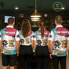 Load image into Gallery viewer, Funny Beer 8 Ball Billiard Shirt For Women Custom Pool Team Jersey Polo &amp; 1/4 Zip, Billiard Outfit TDM6053