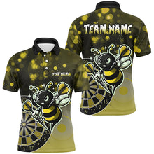 Load image into Gallery viewer, Personalized Yellow Darts Bee Custom Darts Shirts For Men, Funny Darts Apparel, Best Darts Gifts TDM2200