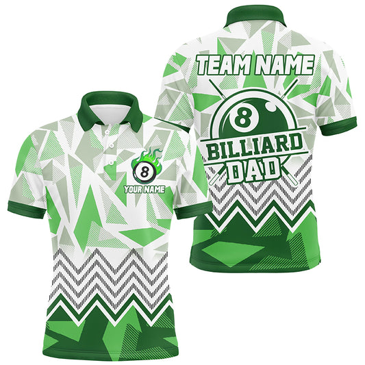 Personalized Multi-Color Billiard Dad Shirts Jerseys Custom Billiard Personal Father's Day Gifts TDM1609