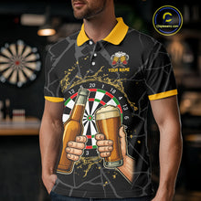 Load image into Gallery viewer, Funny Darts And Beer Aim For Fun Drink For Cheer Custom Men Darts Shirts, Drinking Darts Jerseys TDM4380