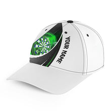 Load image into Gallery viewer, Personalized Green Dartboard 3D Printed Skull Darts Baseball Cap Custom Darts Hat Gift For Darts Lover TDM2261