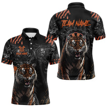 Load image into Gallery viewer, Personalized Tiger Darts Shirt With Pocket Option For Men, Darts Team Jersey TDM3621