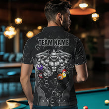 Load image into Gallery viewer, Personalized Funny Sharks 3D Pool Balls Billiard Shirts For Men Custom 8 &amp; 9 Ball Billiard Jerseys TDM3628