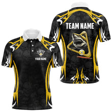 Load image into Gallery viewer, Personalized Shark 9 Ball Pool Skull Pattern Billiard Shirt For Men Custom 9 Ball Billiard Jerseys TDM3304