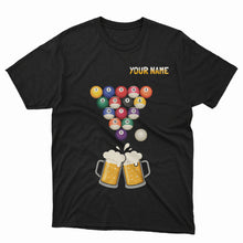 Load image into Gallery viewer, I&#39;m Only Here For The Pool Funny Billiard T-Shirts Custom Billiard Team Shirts For Pool Player TDM3918