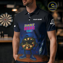 Load image into Gallery viewer, Funny Dartboard Dart Mode On Custom Dart Shirts For Men, Darts Jerseys Outfit, Darts Gifts  TDM4075