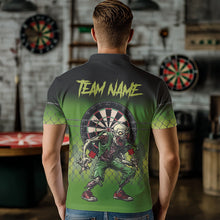 Load image into Gallery viewer, Funny Zombie Dart Shirt With Pocket Option For Men Custom Dart Team Jerseys TDM3805