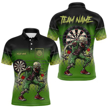 Load image into Gallery viewer, Funny Zombie Dart Shirt With Pocket Option For Men Custom Dart Team Jerseys TDM3805