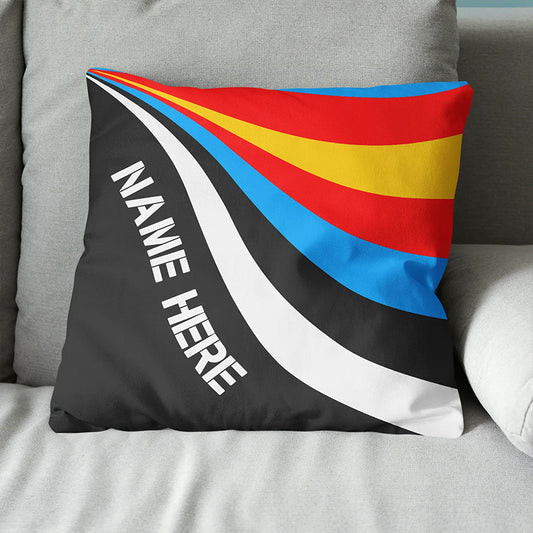 Custom Name Archery Target Color Pillows Best Archery Decorative Pillows TDM0837