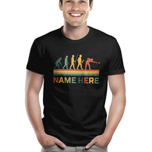Load image into Gallery viewer, Billiard Retro Evolution Pool Shirts, Funny Billiard T-Shirts Custom Gifts For Pool Player TDM3939