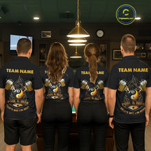 Load image into Gallery viewer, Funny DNA Yin-Yang Billiard Shirt For Men Custom Pool &amp; Beer That's Why I'm Here Billiard Jersey TDM6446