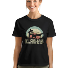 Load image into Gallery viewer, Funny Retro Billiard Shirts If I Collapse Please Pause My Shot T-Shirts, Gifts For Pool Player TDM3943