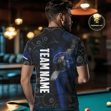 Load image into Gallery viewer, Personalized Las Vegas Flag Smoke Billiard Shirt For Men Custom 8 Ball Pool Team Jerseys TDM4287