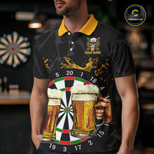 Load image into Gallery viewer, Funny Darts And Beer Aim For Fun Drink For Cheer Custom Men Darts Shirts, Drinking Darts Jerseys TDM2657