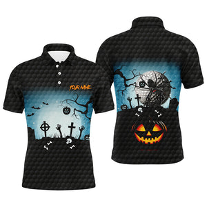 Funny Men Golf Polo Shirts Custom Golf Men Halloween Costume, Golf Halloween Outfit, Golf Gifts TDM2505