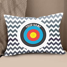 Load image into Gallery viewer, Personalized Archery 3d Target Throw Pillow Best Custom Target Pillows  TDM0764