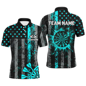 Personalized Funny Dart Polo Shirts For Men Women Custom Dart Team Jerseys, Best Dart Gifts