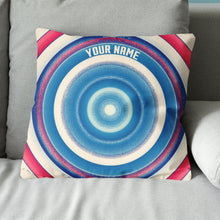 Load image into Gallery viewer, Personalized Grunge Patriotic Target Pillow Custom Archery Throw Pillow TDM0802