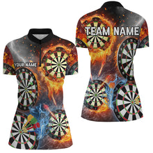 Load image into Gallery viewer, Darts Fire Flame Lightning Custom 3D Printed Dart Shirts For Women, Gift For Dart Lover, Darts Jersey TDM2560