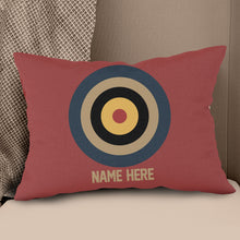 Load image into Gallery viewer, Personalized Archery Target Red Version Pillows, Best Archery Pillows TDM0868