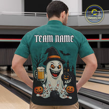 Load image into Gallery viewer, Funny Ghostly Beer Bowling Halloween Shirt For Men Custom Bowling Team Jersey Outfit TDM4945