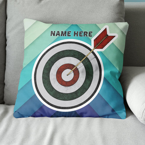 Personalized Archery Target Pillow Best Archery Pillow Gifts For Archers TDM0887