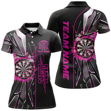 Load image into Gallery viewer, Personalized Pink Break Glass 3D Darts Shirts For Women Custom Dart League Shirts Best Darts Jersey TDM1999